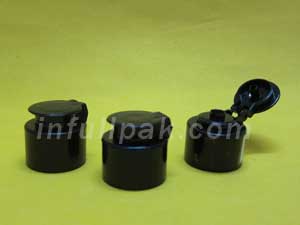 Cosmetic Black Filp Tops PLC-0