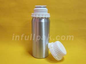 Aluminum oil Bottles with Ratc