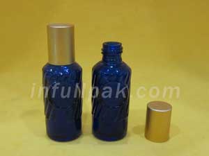 Blue Narrow Mouth Bottles EOB-