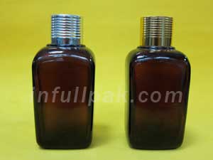 Rectangle Glass oil Bottles EO