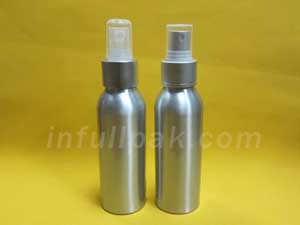 Aluminum Bottles with Mist Spr