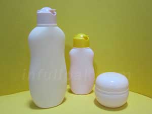 Baby Lotion Bottles and Jars P