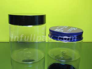 Clear Cosmetic Jars PCJ-027