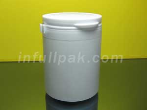 PE Straight Sided White Jars P