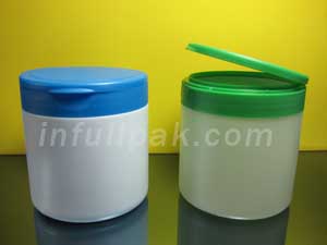 Plastic Hair Conditioner Jars 