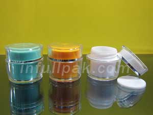 Cosmetic Plastic Jars PCJ-065