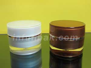 Double wall cosmetic Jar  PCJ-