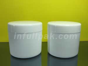 White Plastic Jar PCJ-122