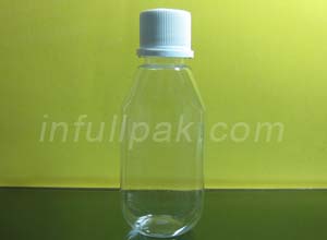 Clear Plastic PET Bottle PLB-T
