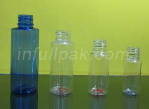 Square Shoulder Plastic Bottle