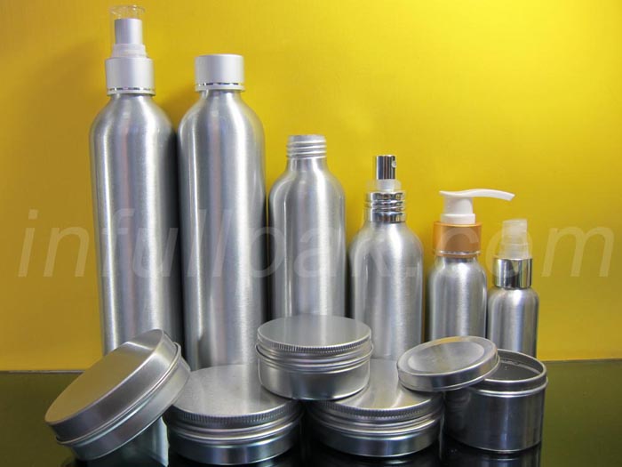 Aluminium Bottle and tin  AC-F