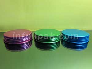 89mm Green Aluminum lid  AC-05