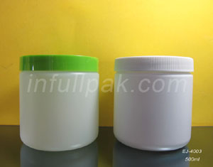 Round Shape PE Jar EJ-4003