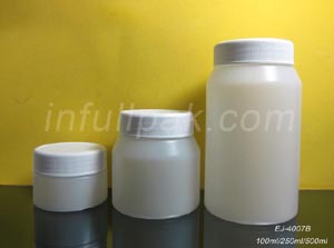 Round Shape PE Jar EJ-4007B