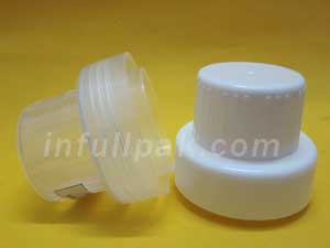 Clear Detergent Caps PLC-0109