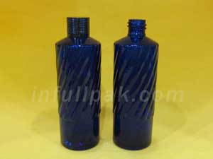Glass Ribbed Perfume Bottle GP