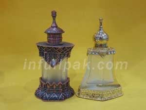 Pagoda Shape Cologne Bottles G