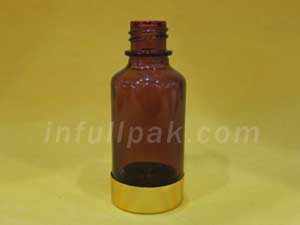 Amber essential oil bottles EO