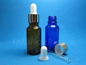 Essential Oil Bottle with Drop