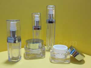 Acrylic Jars and Sprayer Bottl