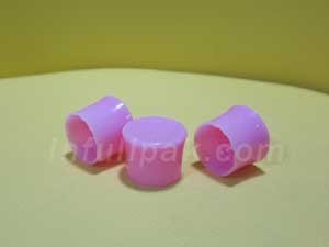 PP Pink Smooth LidsPLC-0032