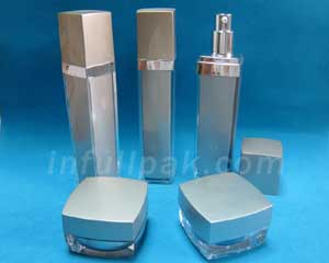 Square Acrylic Jars and Bottle