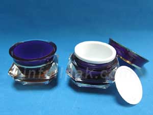 Diamond Acrylic Jars CSK10-003