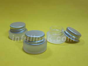 Glass Jars with Aluminum Cap A