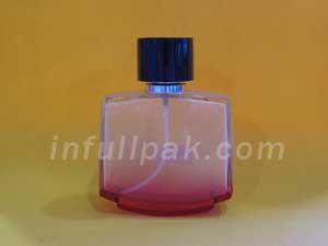 Glass Rectangular Perfume Bott