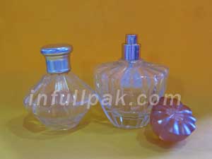 Glass Diamond Perfume Bottle G