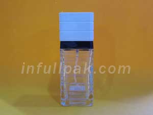Ribbed Rectangular Perfume Bot