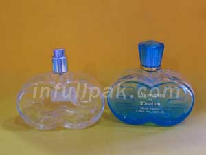 Clear Cologne Bottle GPB-A047